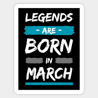 March legend Sticker